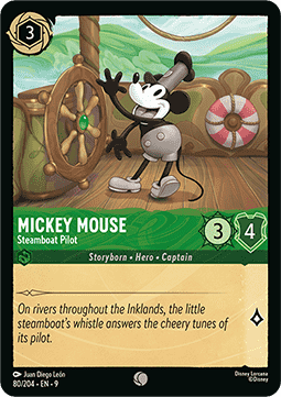 Mickey Mouse - Steamboat Pilot (V.1)