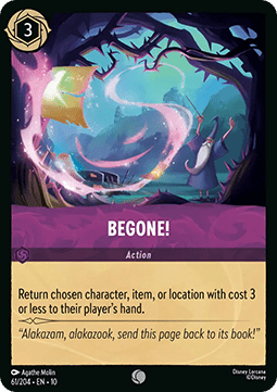 Begone!