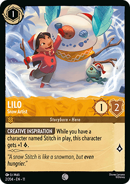 Lilo - Snow Artist