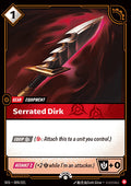 Serrated Dirk