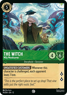 The Witch - Wily Woodcarver