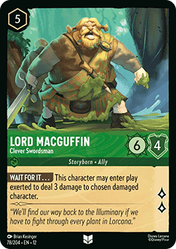 Lord MacGuffin - Clever Swordsman